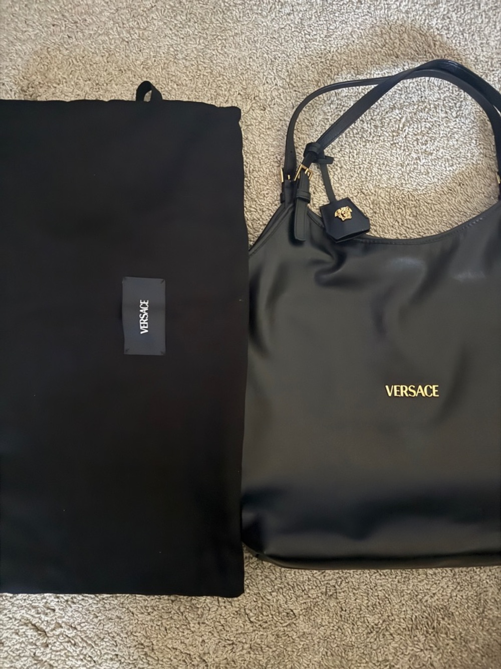 Versace Leather Tote - Picture 5 of 6